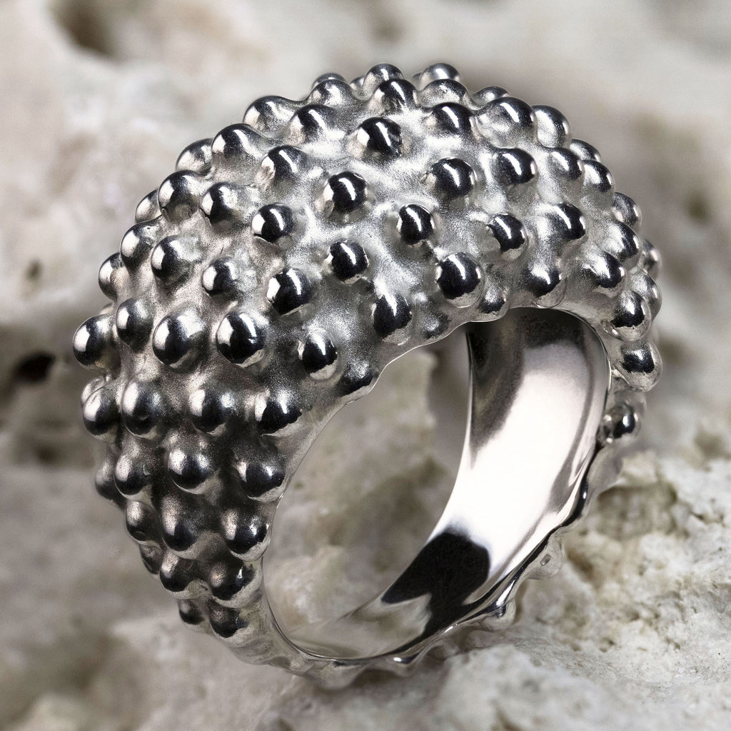 ANELLO COCKTAIL BOULE ANEMONIA