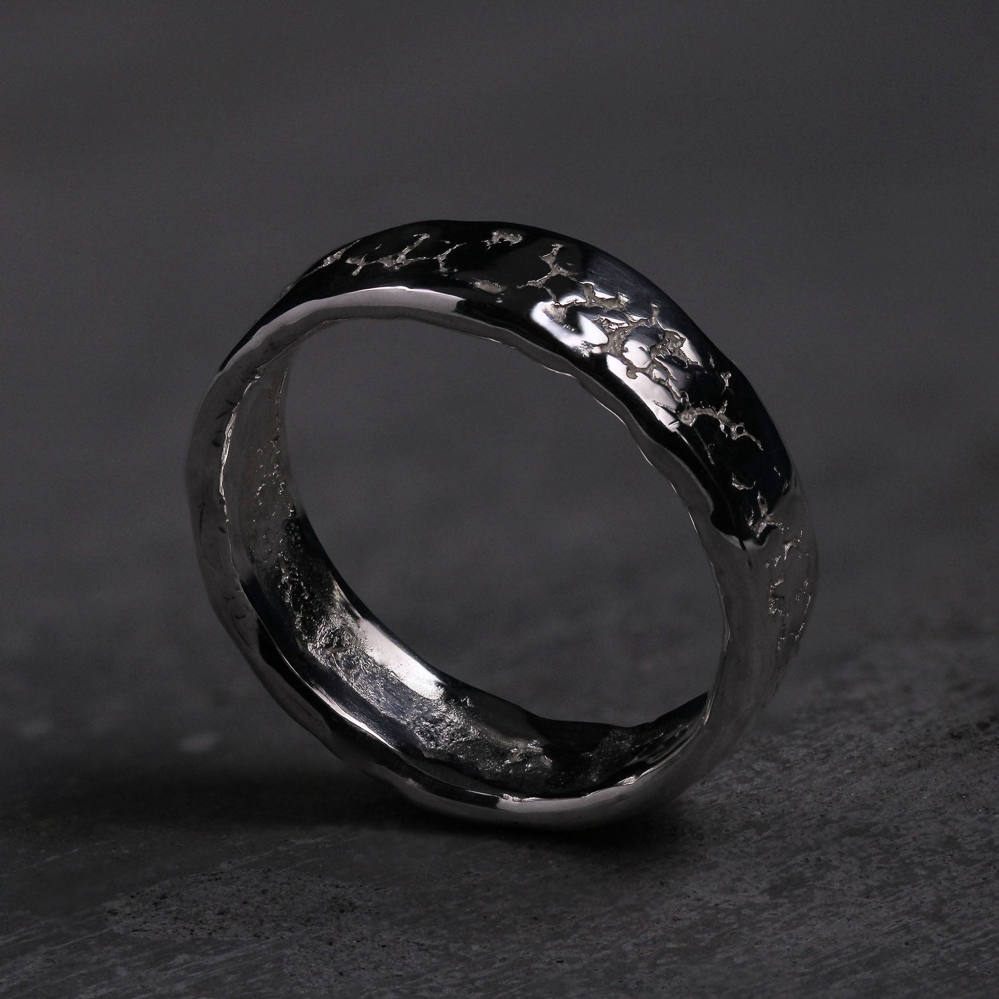 ANELLO FASCIA SOTTILE MINERALIA PLAIN