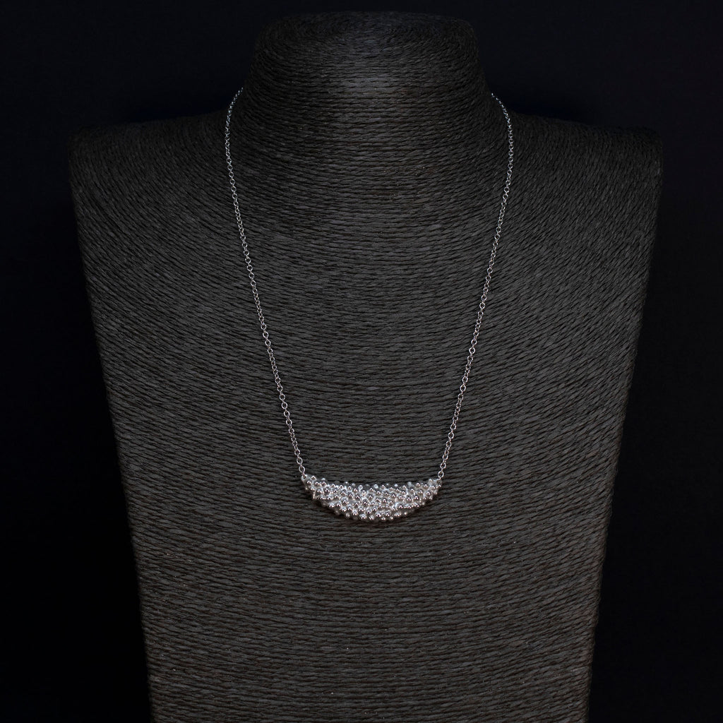 COLLANA MEZZALUNA ALTA ANEMONIA