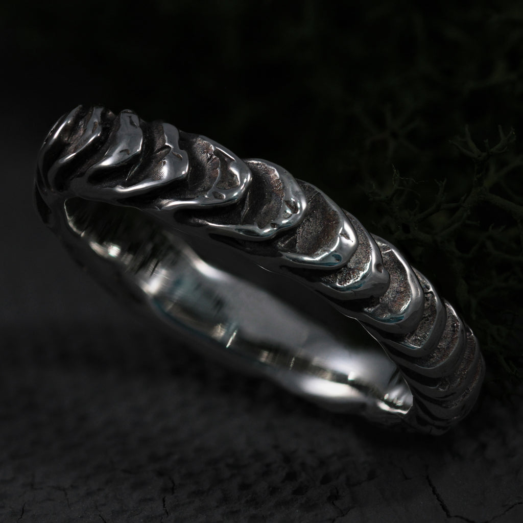ANELLO "SCALE RIDGE" - Modello #1