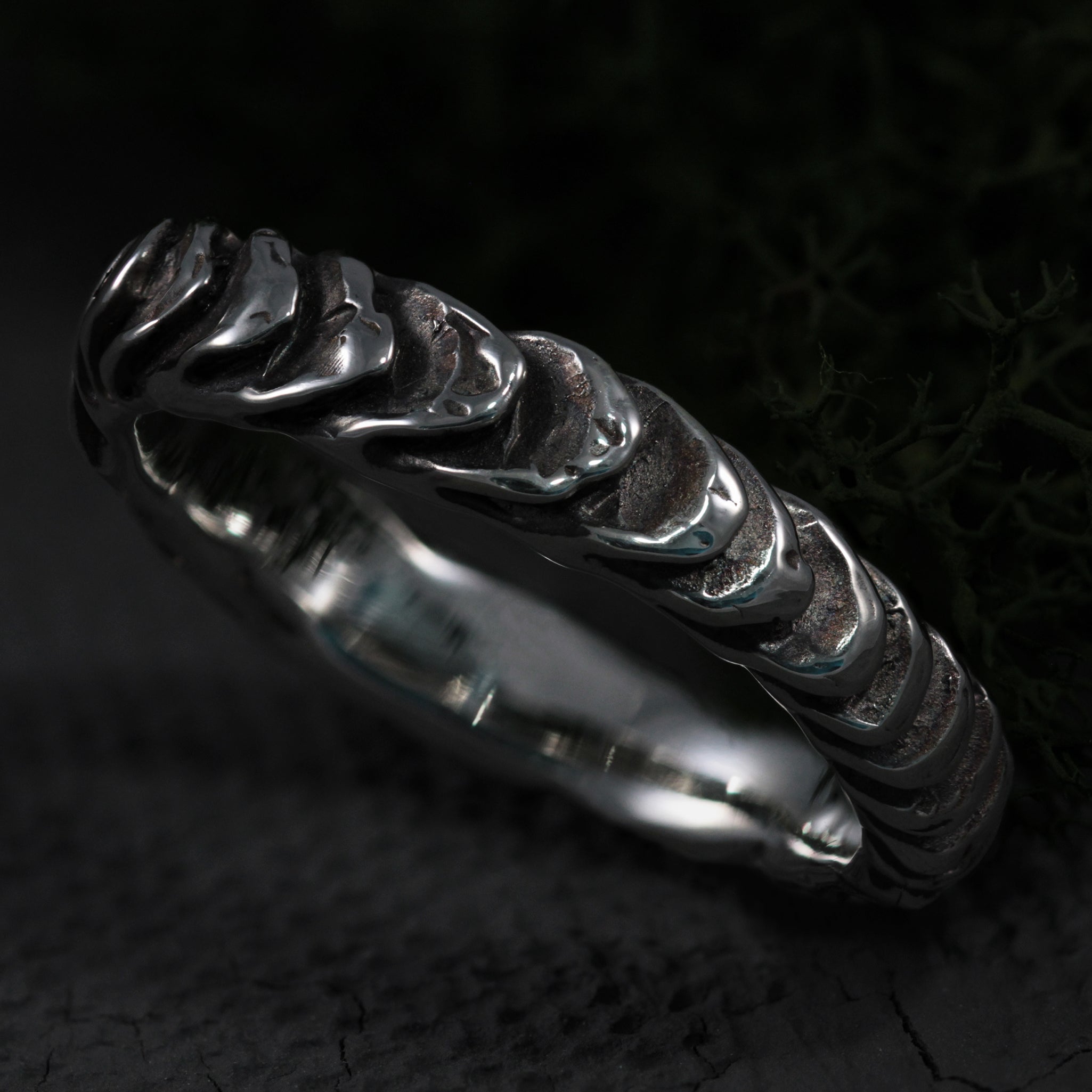 ANELLO "SCALE RIDGE" - Modello #1
