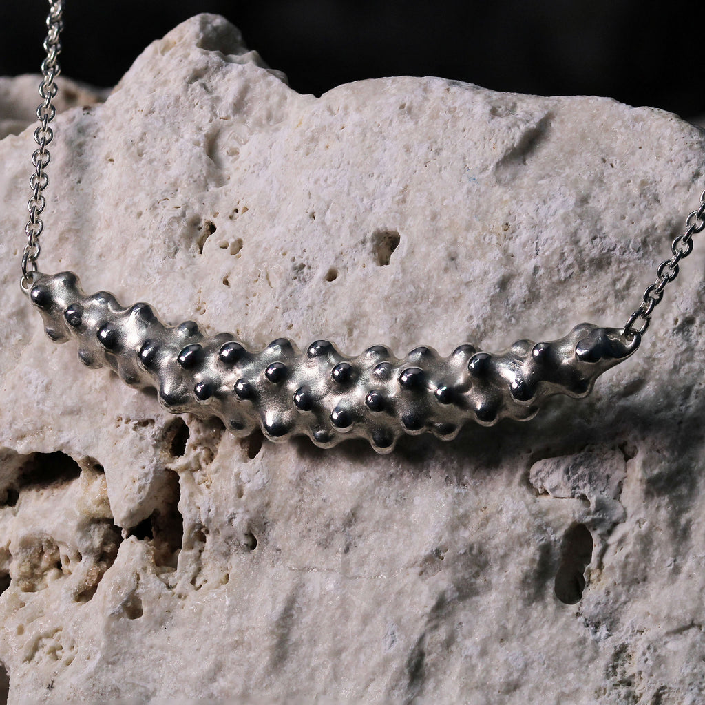 COLLANA MEZZALUNA GRANDE ANEMONIA