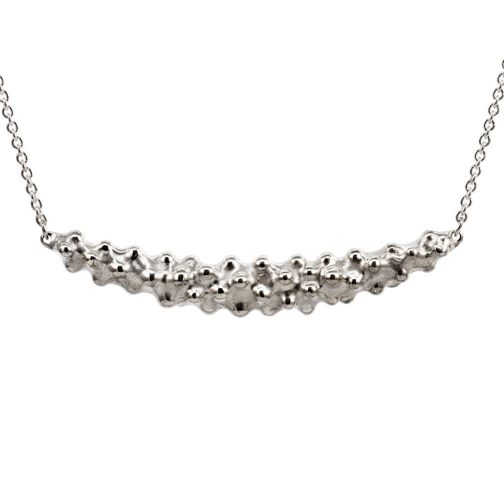 COLLANA MEZZALUNA GRANDE ANEMONIA