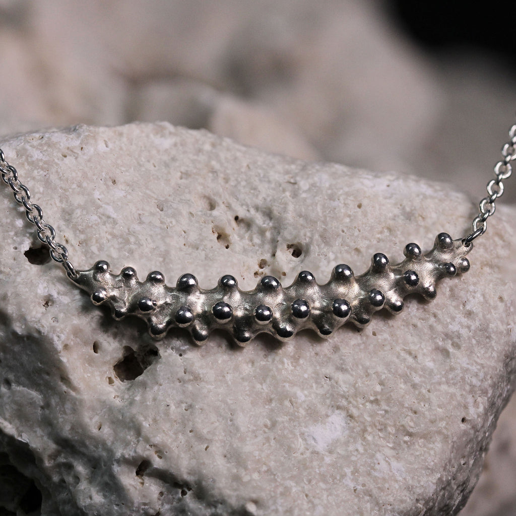 COLLANA MEZZALUNA MEDIA ANEMONIA