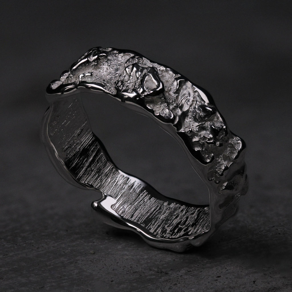 ANELLO FASCIA SOTTILE MINERALIA ROUGH