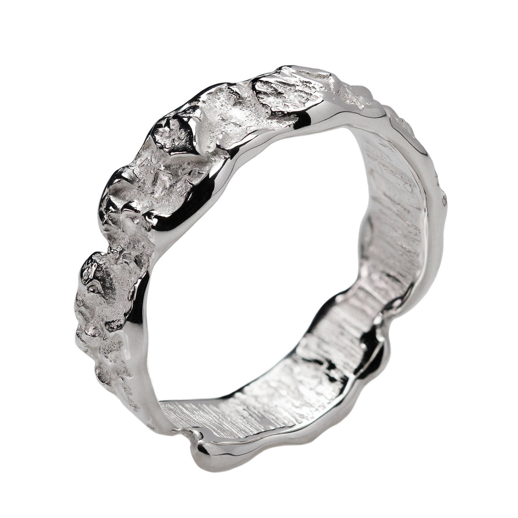 ANELLO FASCIA SOTTILE MINERALIA ROUGH
