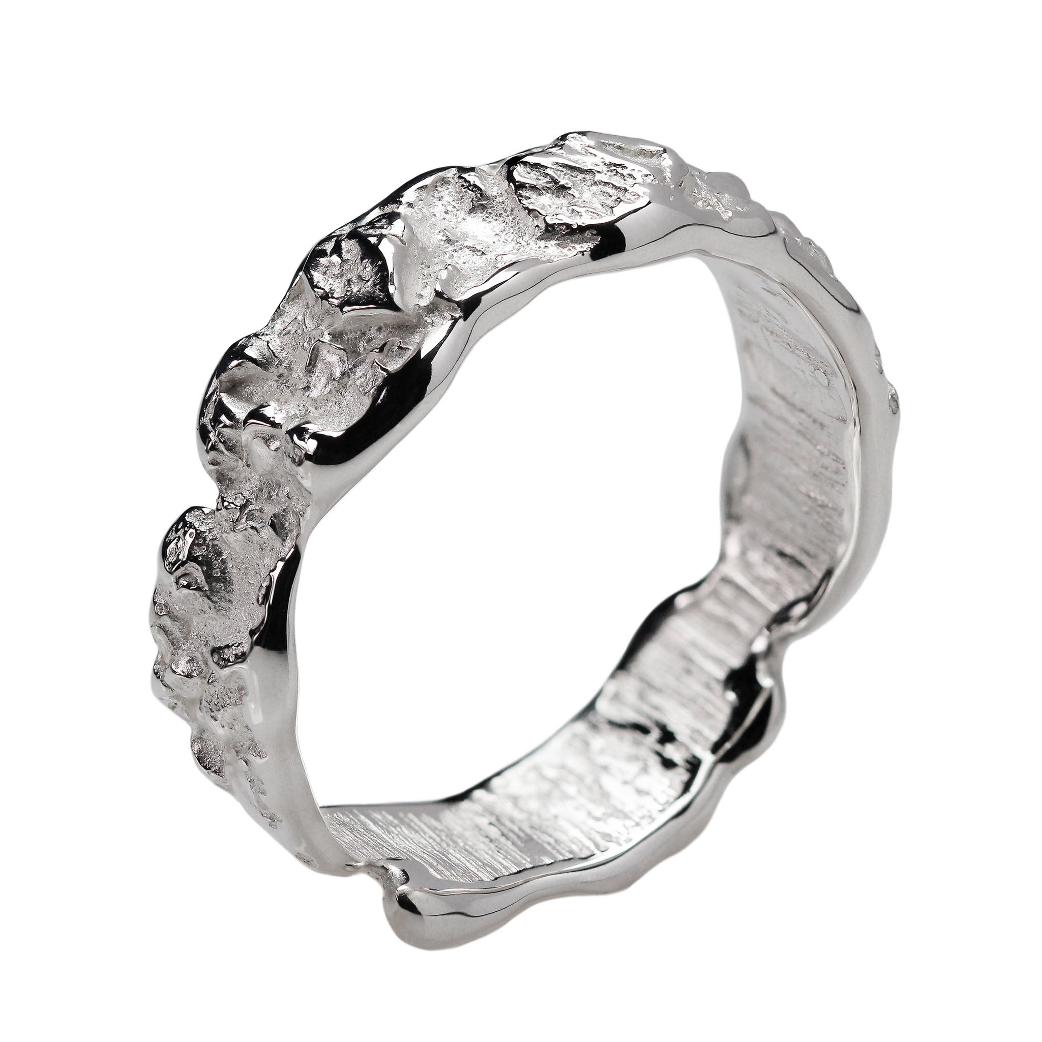 ANELLO FASCIA SOTTILE MINERALIA ROUGH