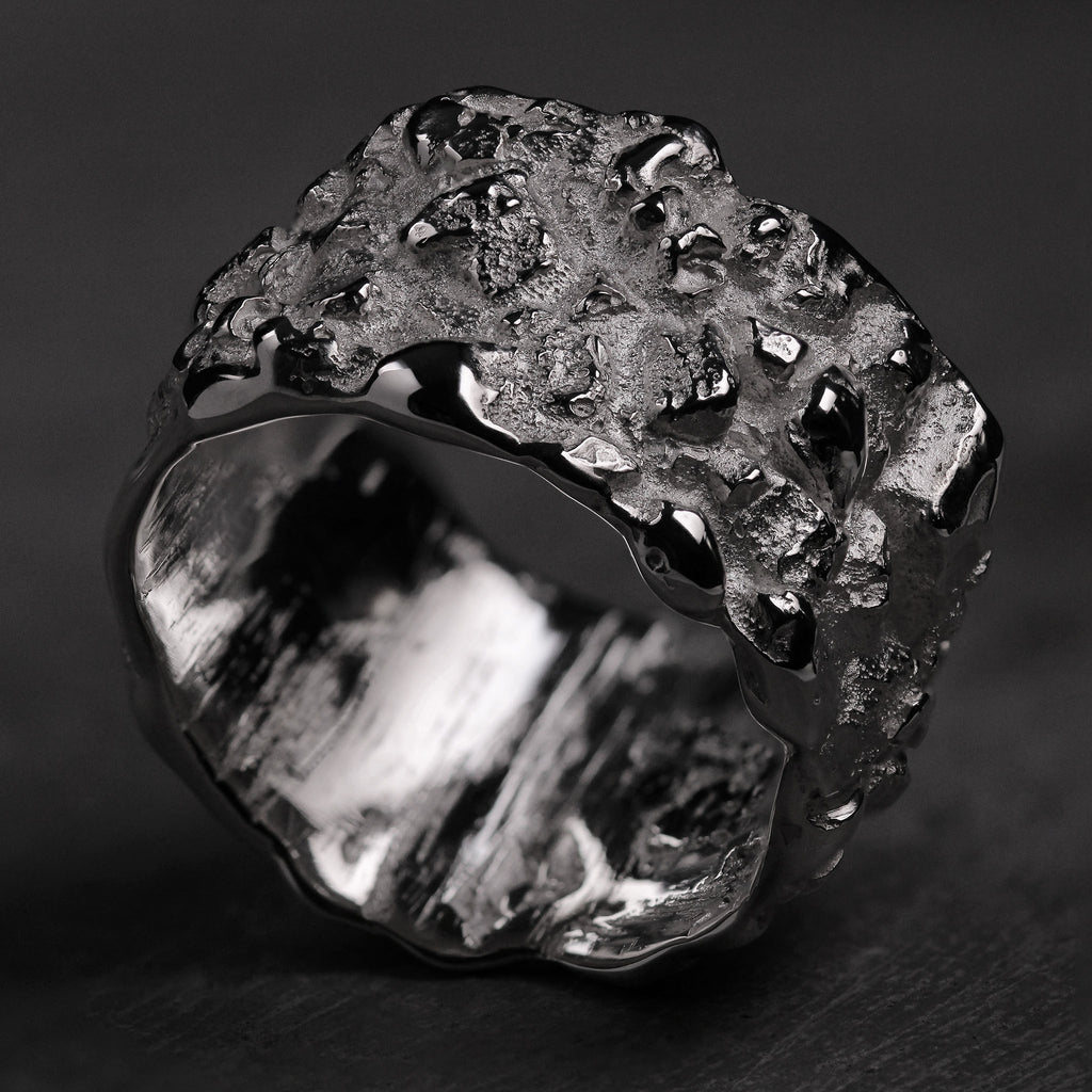 ANELLO FASCIA LARGA MINERALIA ROUGH