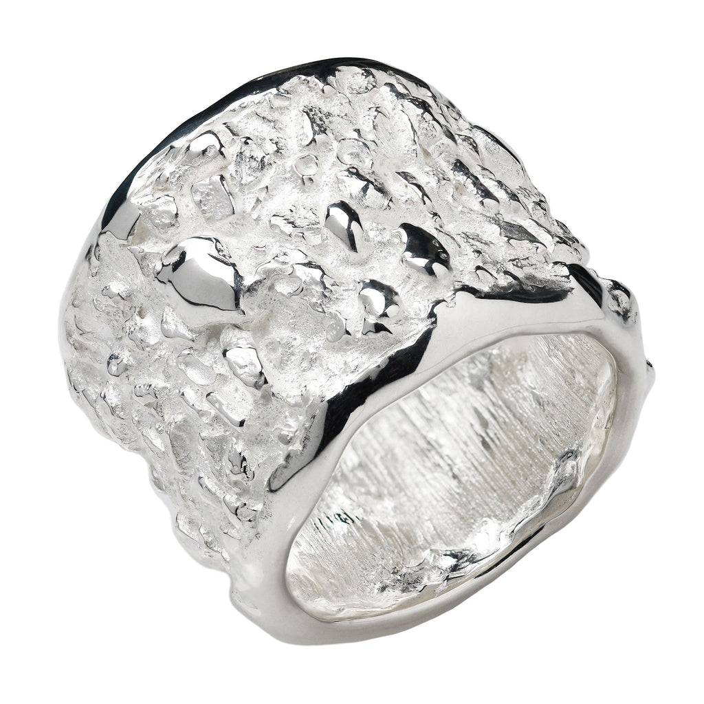 ANELLO FASCIA MOLTO LARGA MINERALIA ROUGH