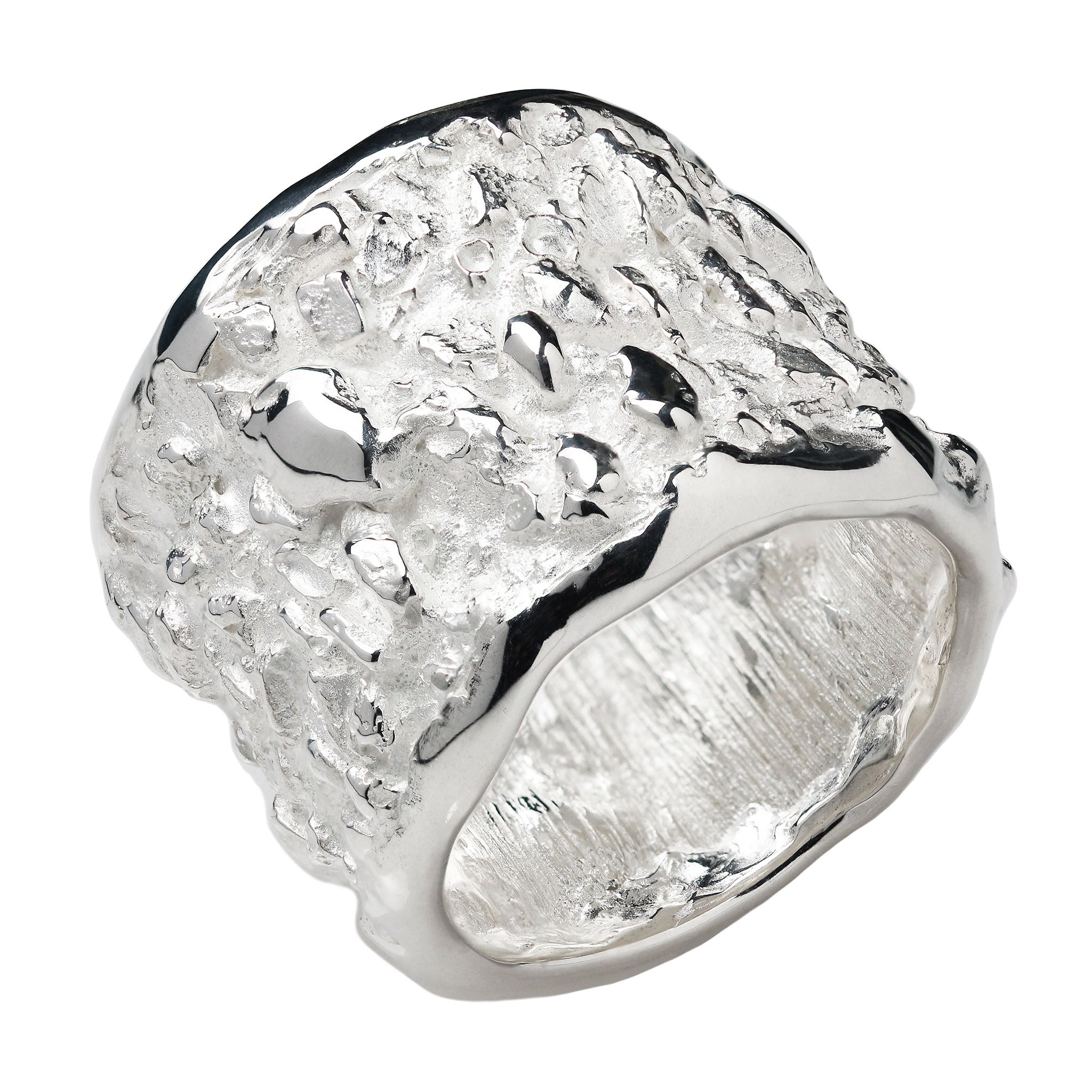 ANELLO FASCIA MOLTO LARGA MINERALIA ROUGH