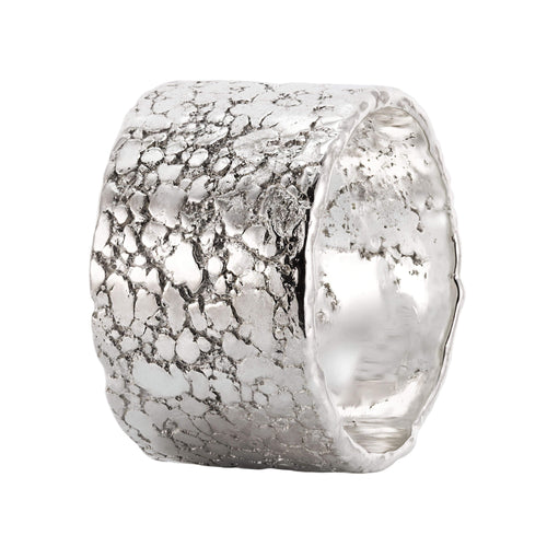 Anello a fascia alta lucida Mineralia | n.20