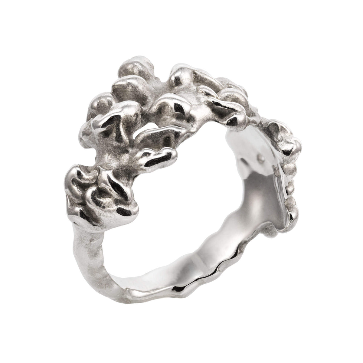 Anello fronte scolpito Verena | n.23