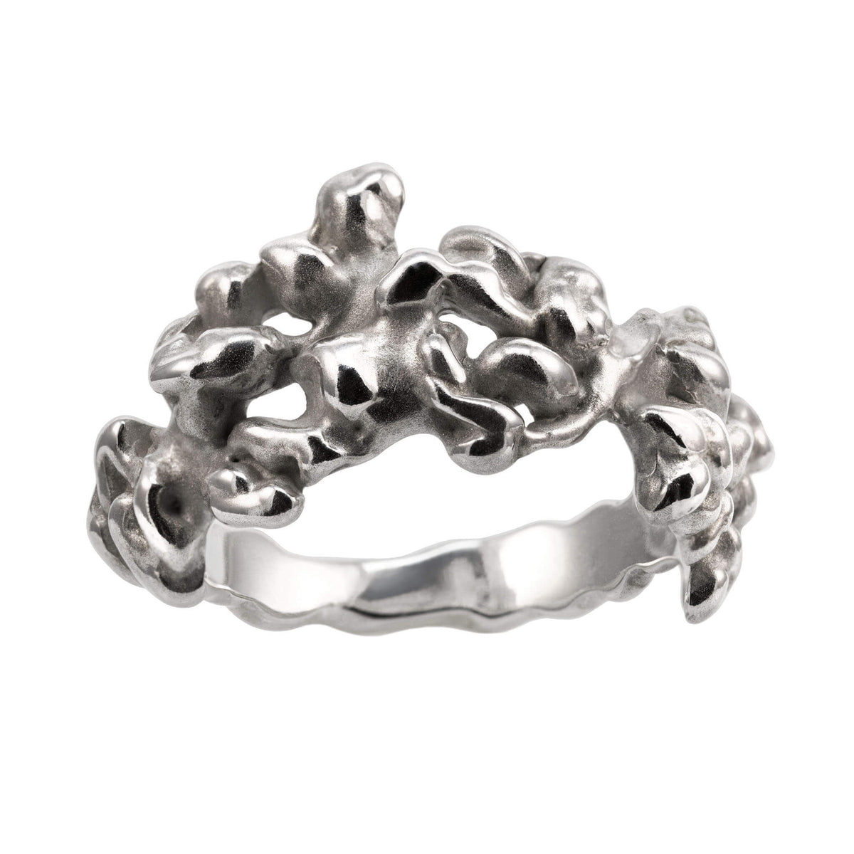 Anello fronte scolpito Verena | n.23