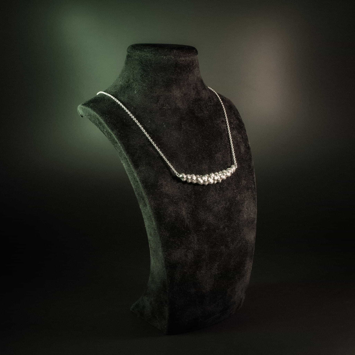 Collana mezzaluna L Anemonia | n.04